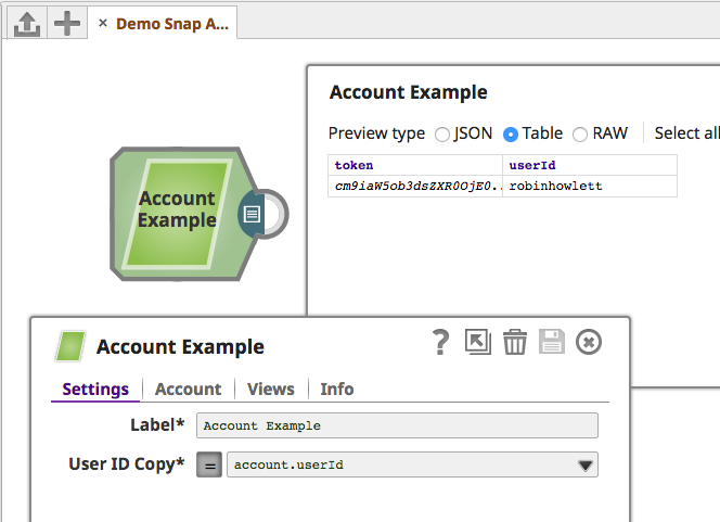 Account Expression Variable